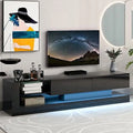 White TV Stand for 80 Inch TV O445149