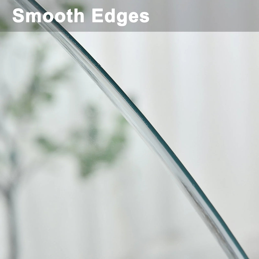 52 Inch Round Clear Glass Table Top T42843