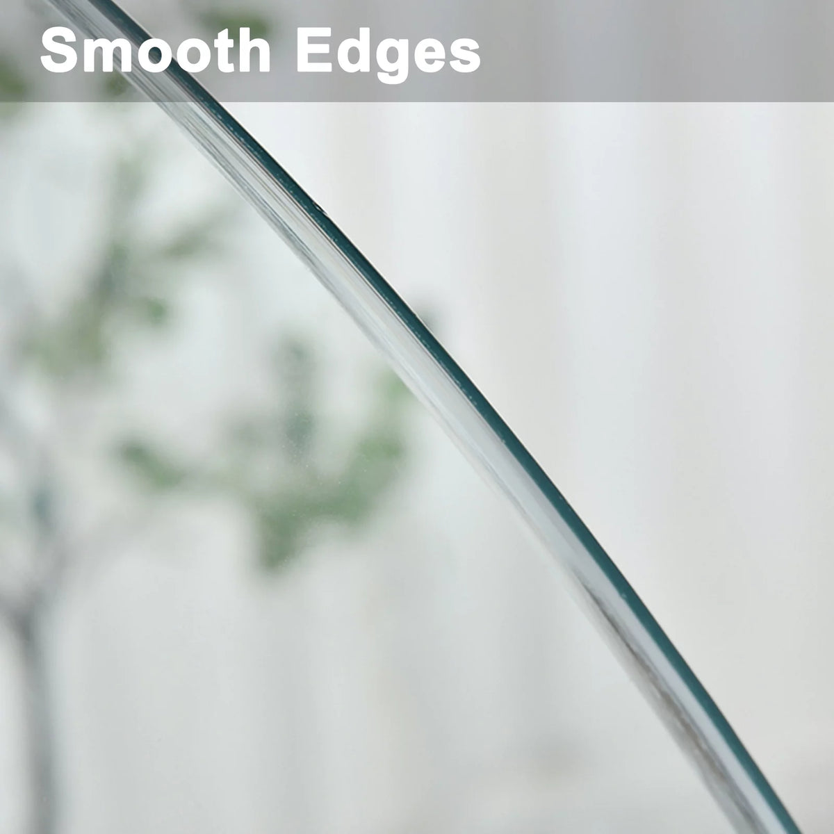 52 Inch Round Clear Glass Table Top T42843