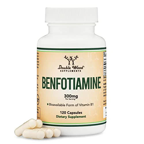 Benfotiamine 300mg 120 Capsules Non-GMO D6624
