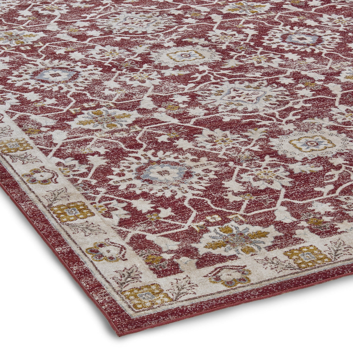 Terra Cotta Traditional Area Rug 9x12 P12262
