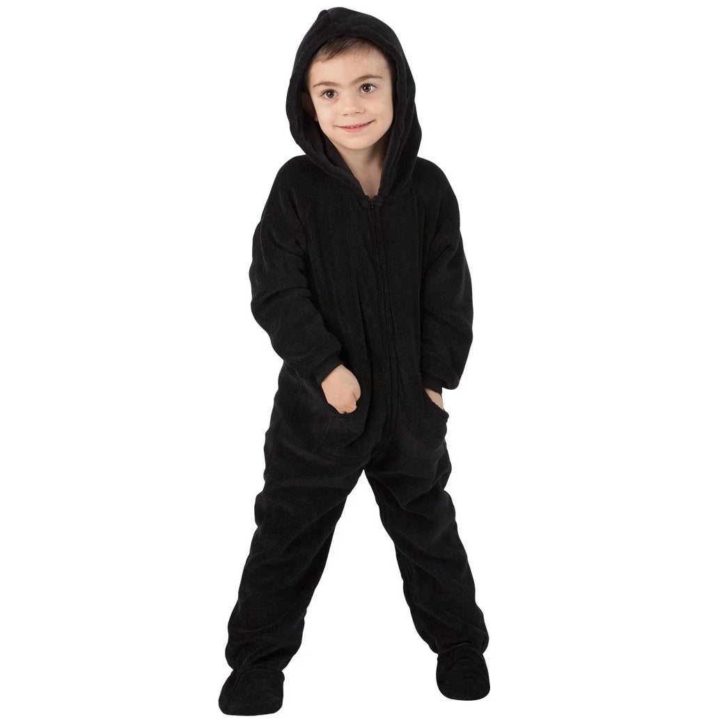 Footed Pajamas Hoodie One Pieces F24299