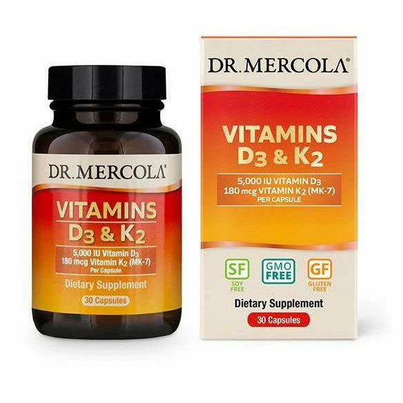 Vitamins D3 and K2 30 caps Z79137