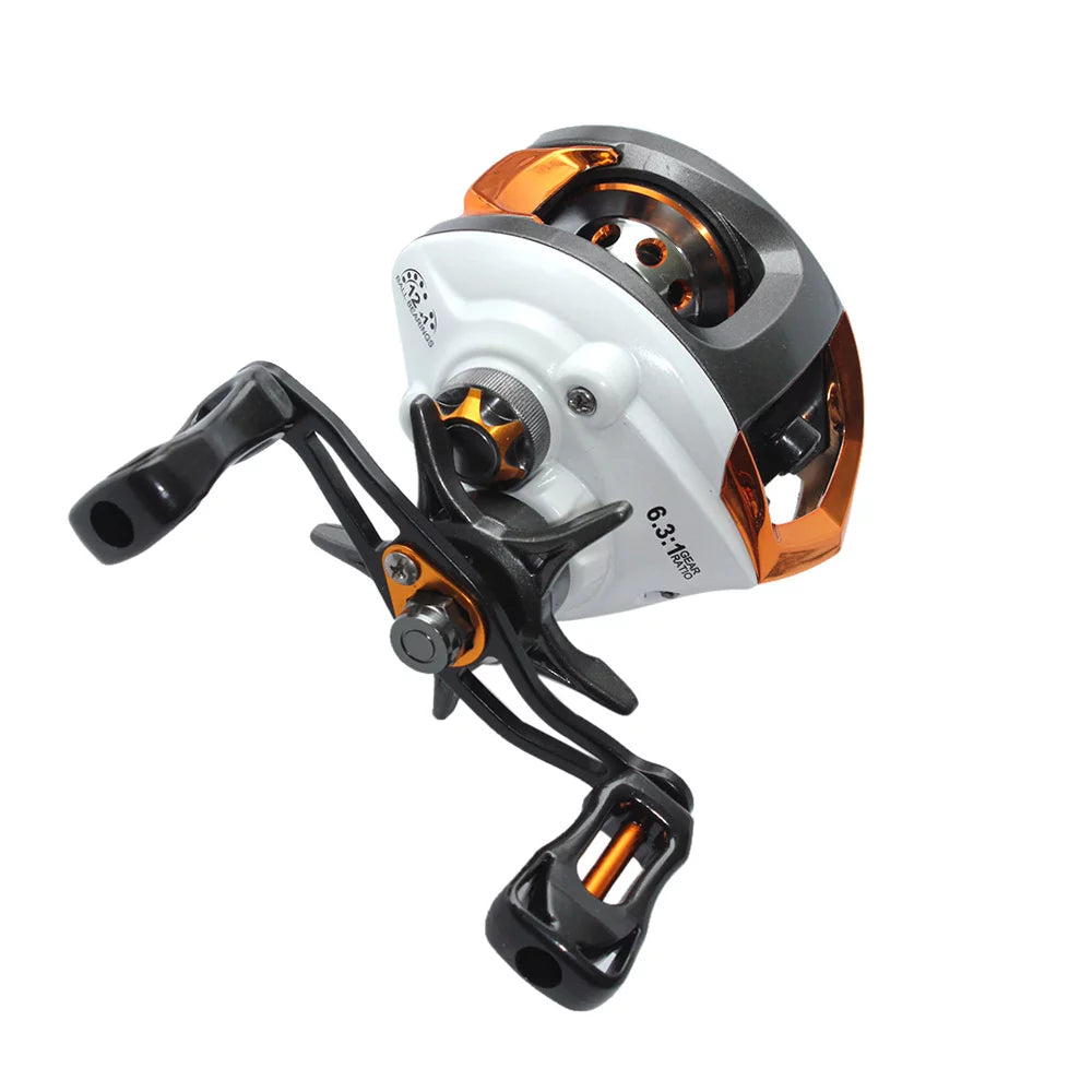 12+1 Ball Bearings Baitcasting Fishing Reel S601