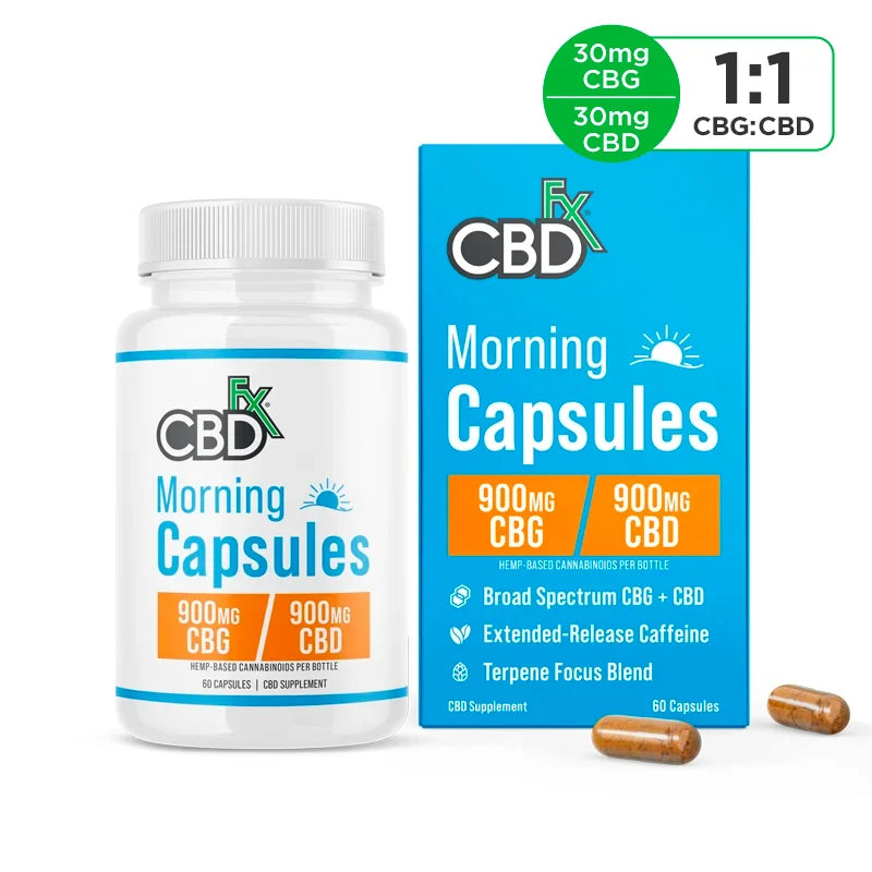 900mg CBD + CBG Capsules N158465