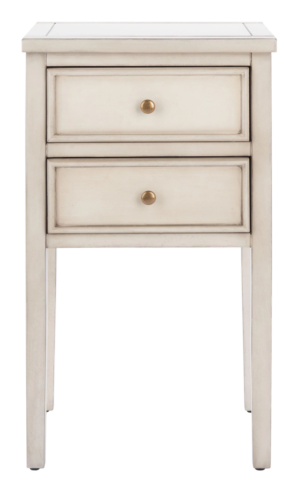 White 2 Drawer Nightstand N459885
