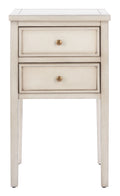 White 2 Drawer Nightstand N459885