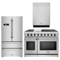 48 Propane Gas Range, Refrigerator, and Dishwasher Package R408078