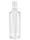 Clear Cylinder Spray Bottles 4 oz Case of 48 L20364