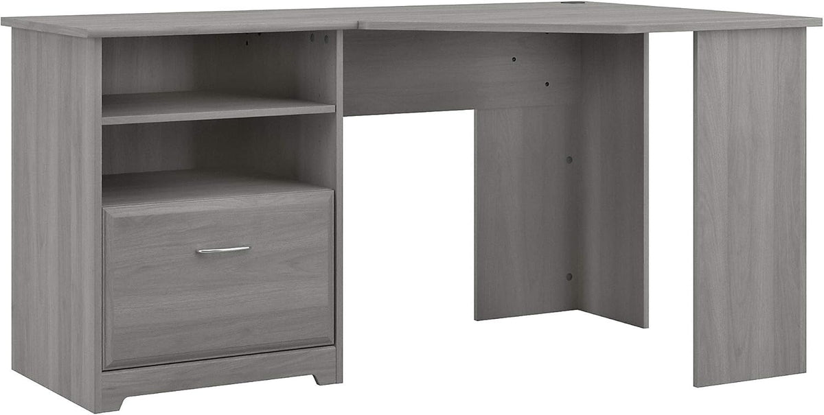 Modern Gray Corner Desk X544438