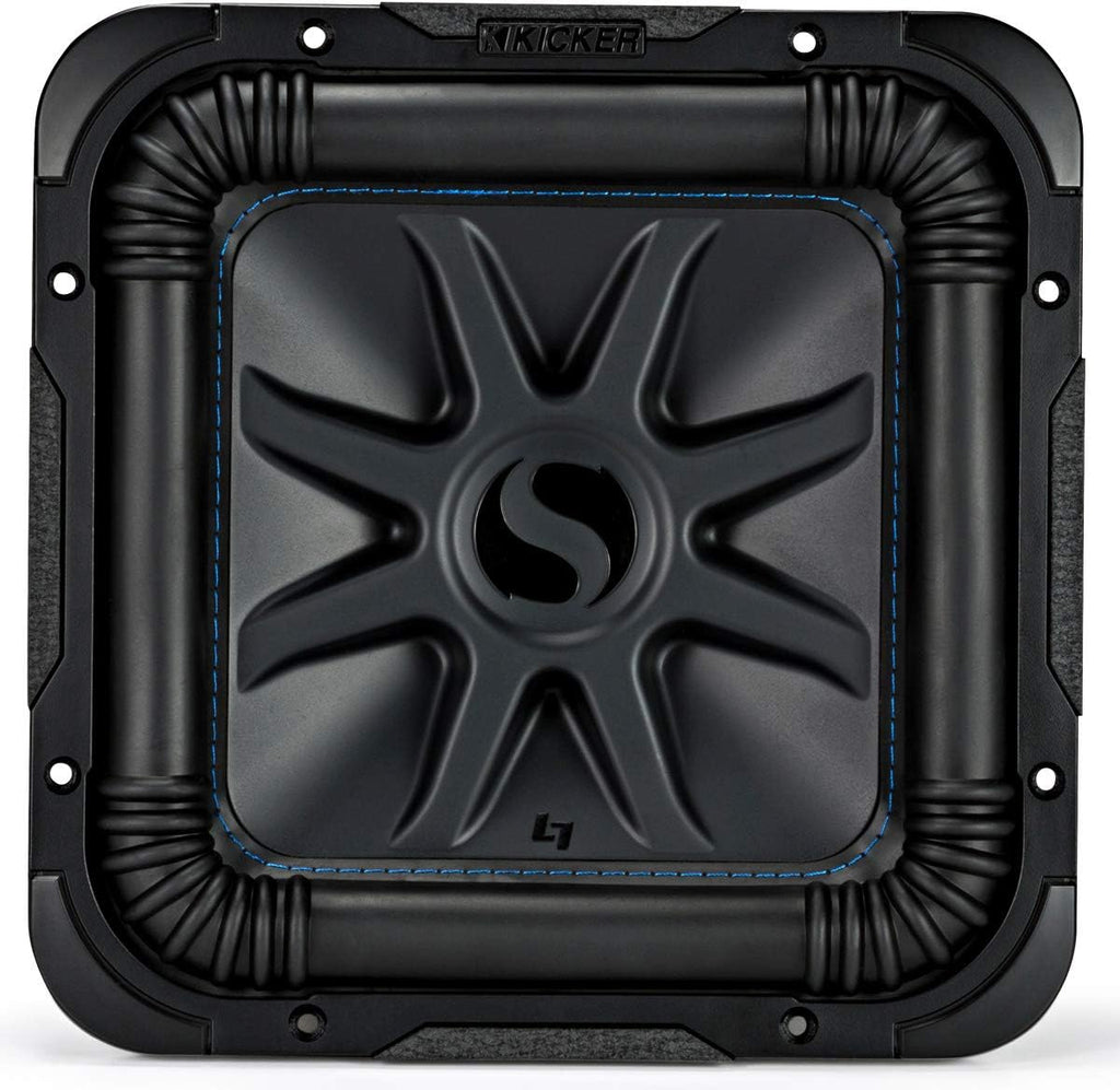 10 Square Dual 2 Ohm Car Subwoofer H14657