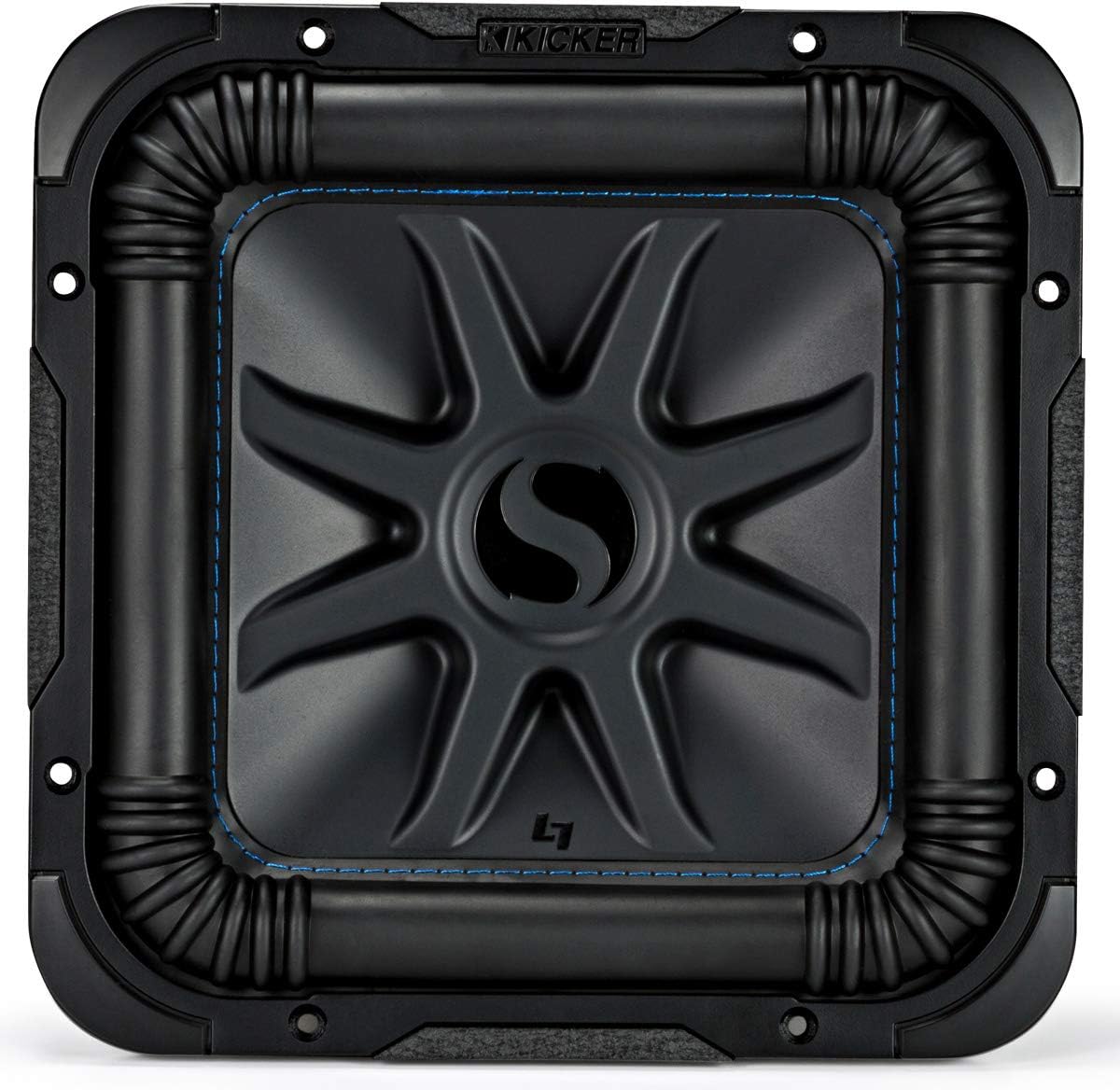 10 Square Dual 2 Ohm Car Subwoofer H14657