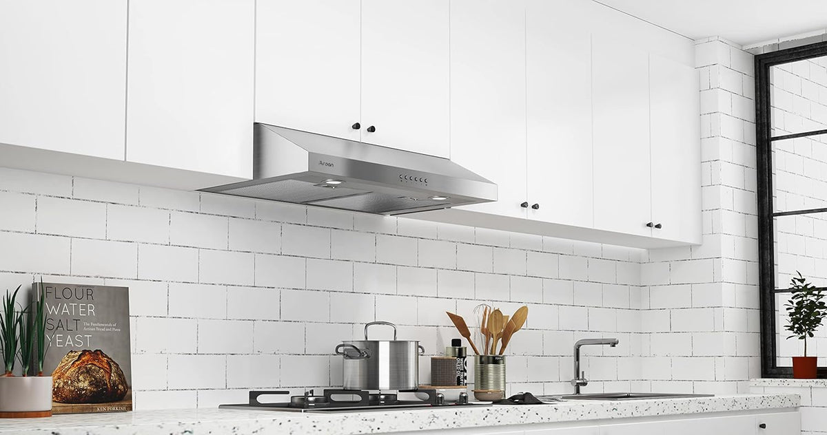 36 inch 900 CFM Slim Stainless Steel Under Cabinet Range Hood L35843