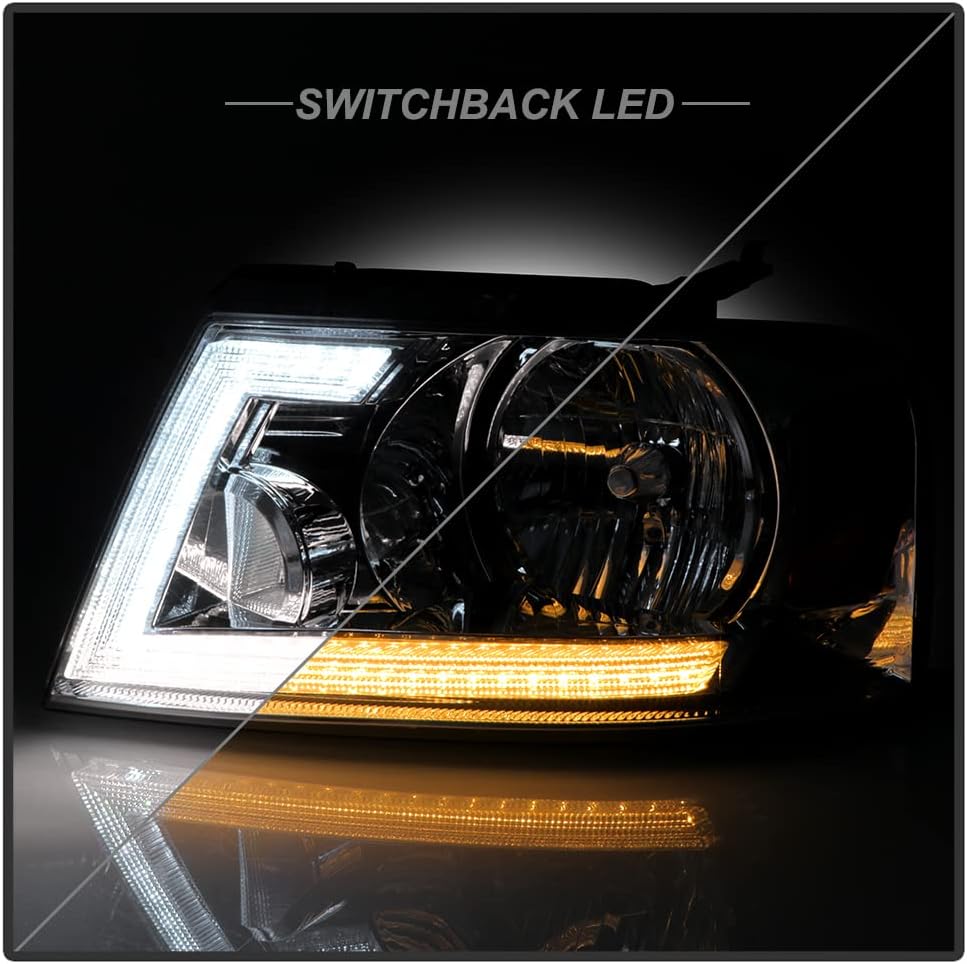 Chrome LED Headlights Pair U91827
