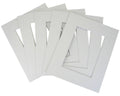 Set of 30 16x20 White Mat for 11x14 Photo with Back and Bag I548