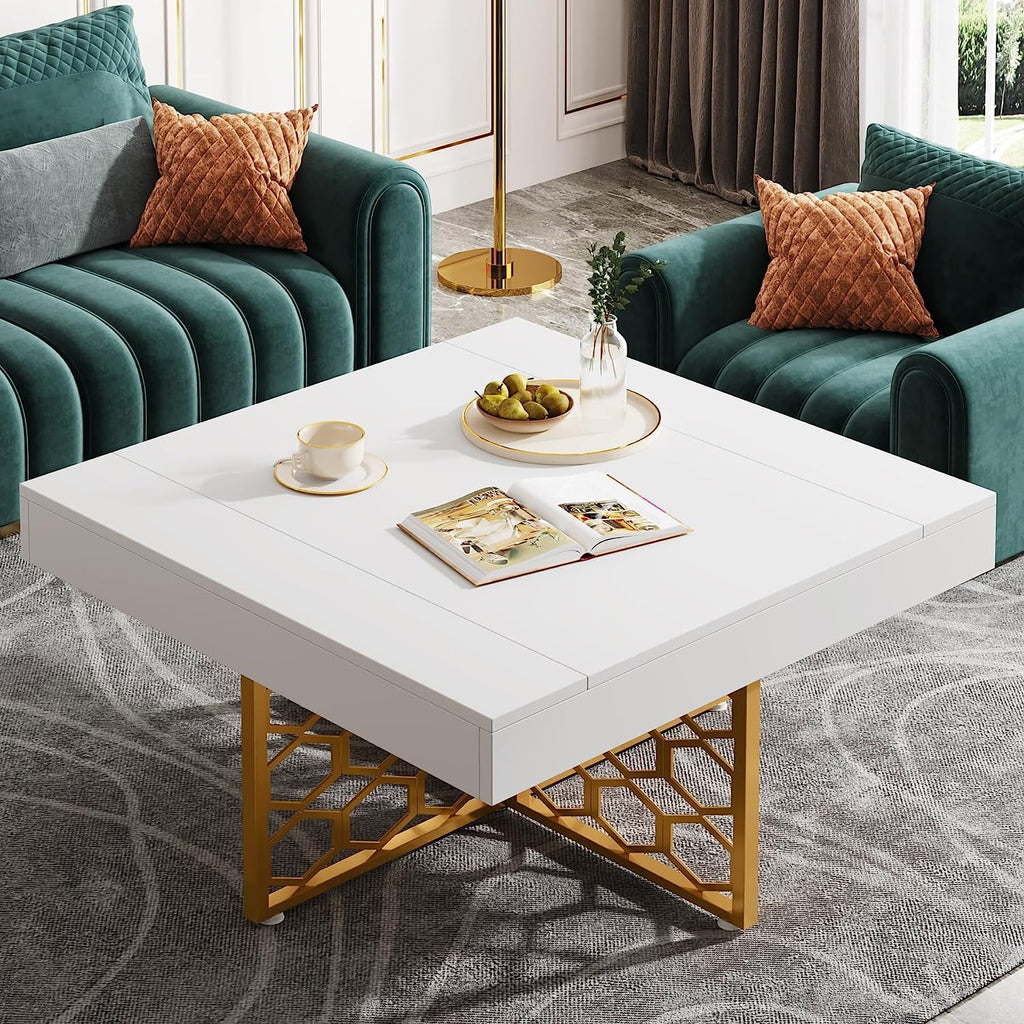 White Square Coffee Table Z446253