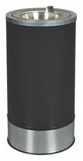Black 13-1/2 Gal Ash Tray J9179