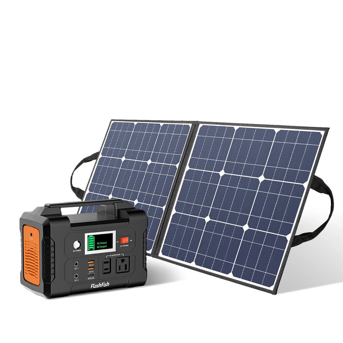 200W Portable Power Station with 50W Solar Panel J40709