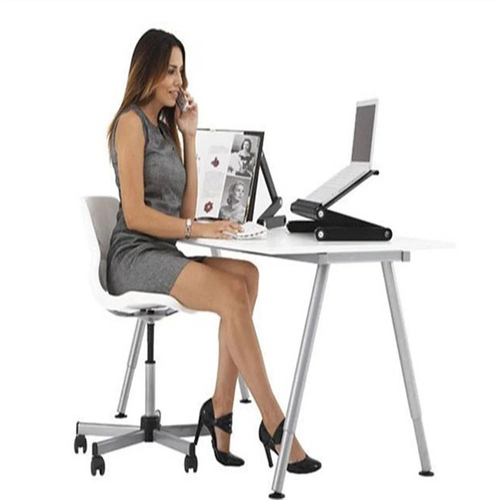Foldable Laptop Desk with Mouse Pad Q941