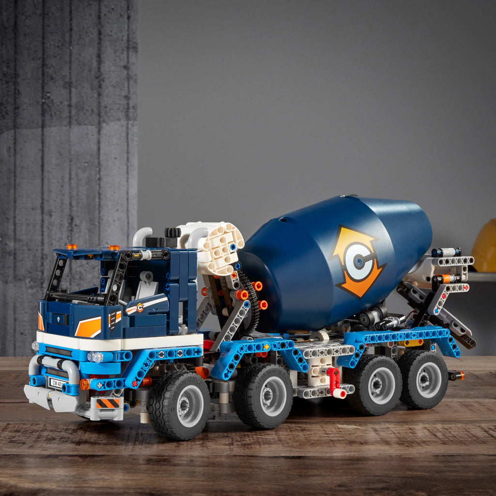 Concrete Mixer Truck Building Set P4429