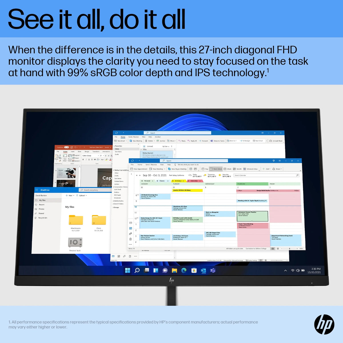 27" FHD Monitor A75645