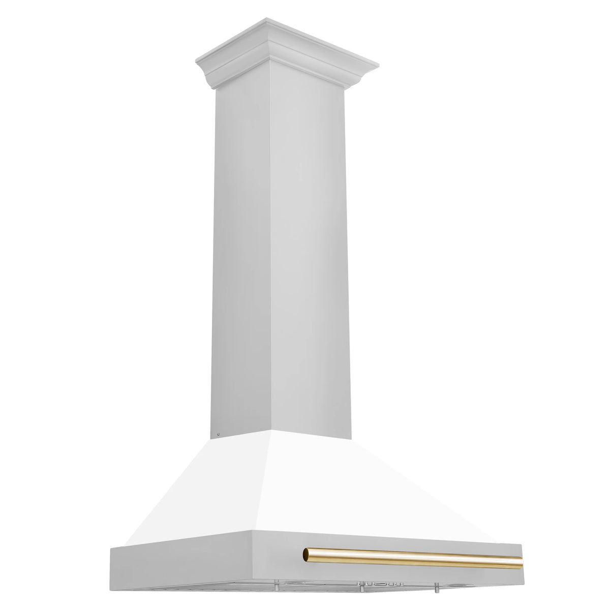 30 Inch Stainless Steel Range Hood with White Matte Shell Q57919