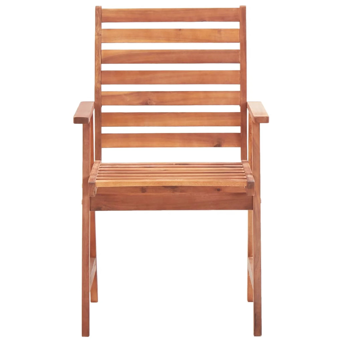 3 pcs Solid Acacia Wood Patio Dining Chairs P69122