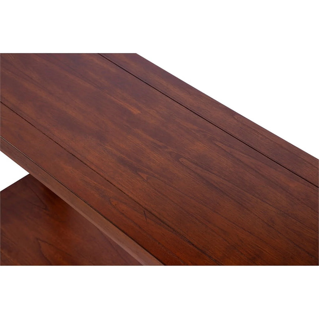 Cherry Wood 1-Shelf Console Table M855369