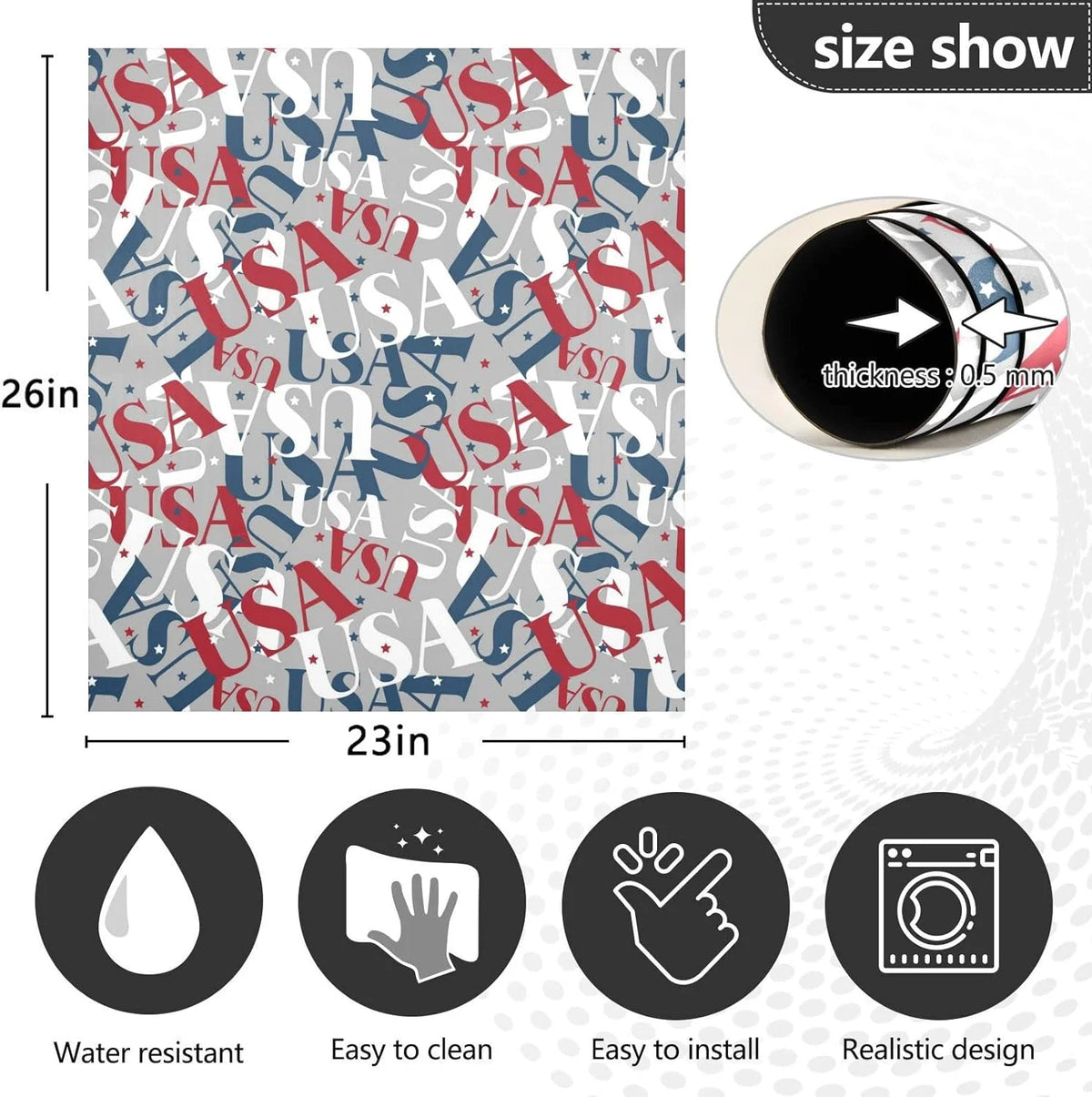 Dishwasher Magnet Cover 23" x 26" E331946