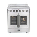 30 Freestanding Electric Range With French Door in Stainless Steel X303