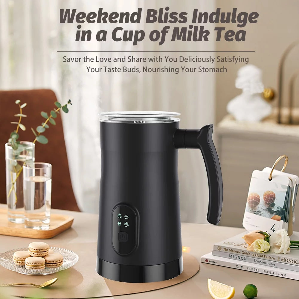 Electric Milk Frother and Steamer 4 in 1 400W 350ml I728897