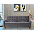 Grey Sofa Bed with Pull Out Bed P7576