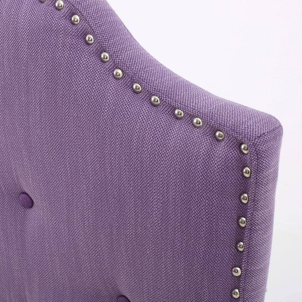 Light Purple Fabric Full/Queen Headboard Z7153