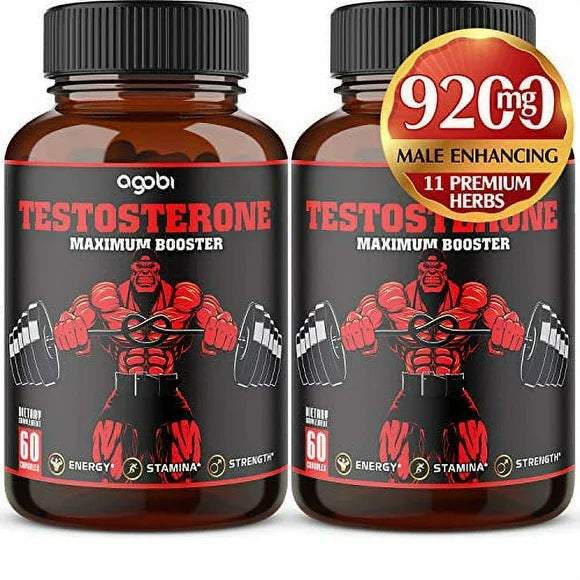Male Supplement 120 Veggie Capsules 2-Month Supply B217