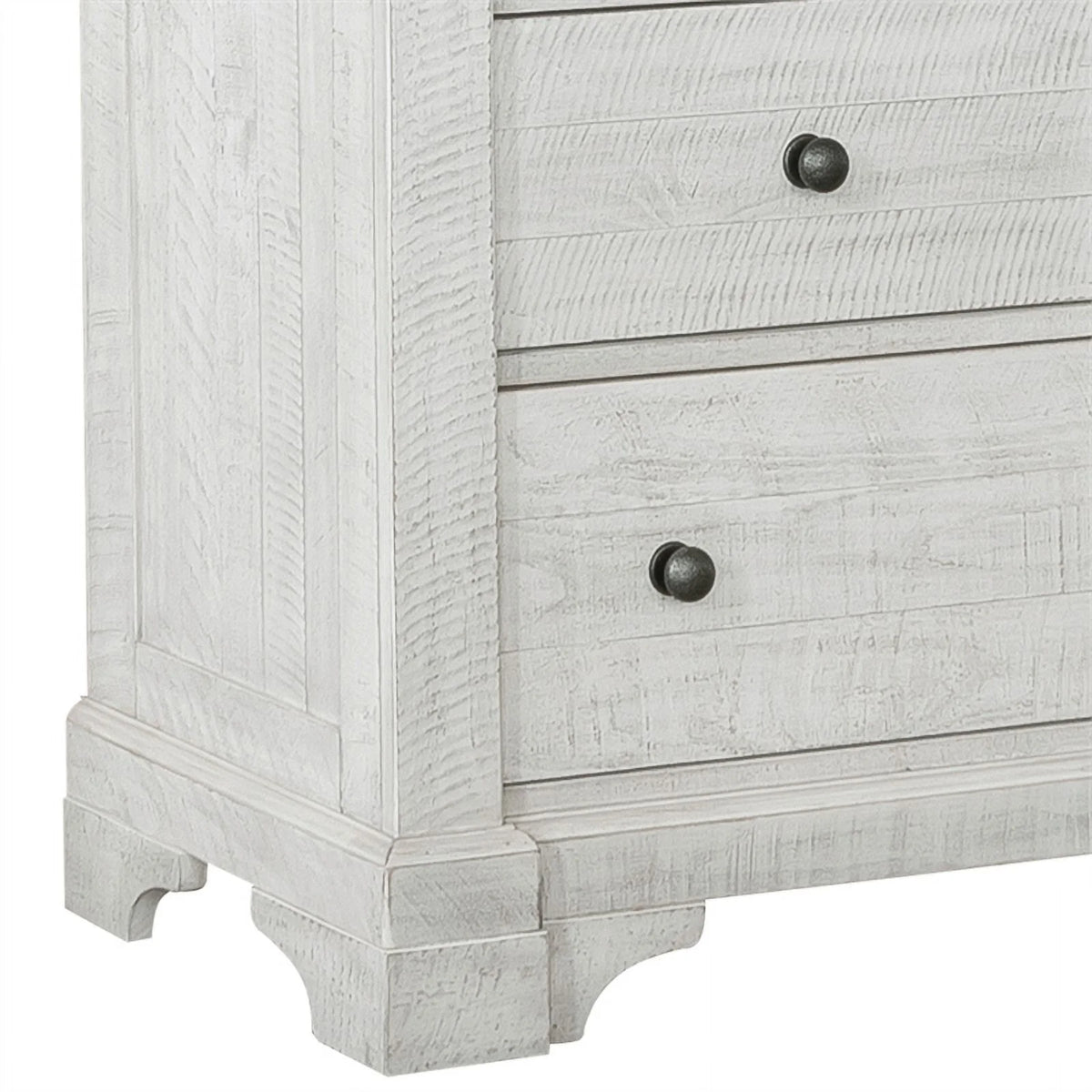 10 Drawer Wood Dresser White H87449
