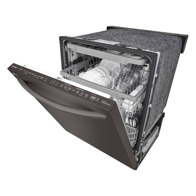 24 in. Black Stainless Steel Dishwasher A20647