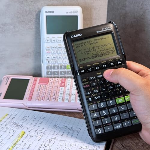Pink Graphing Calculator K858