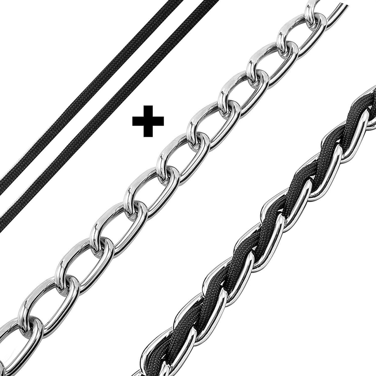 Chew Proof Metal Chain Dog Leash B522
