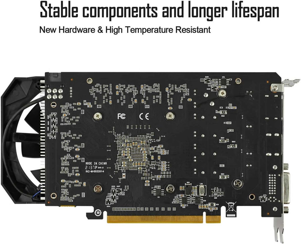 4GB GDDR5 256 Bit Graphics Card with Dual Fans V183