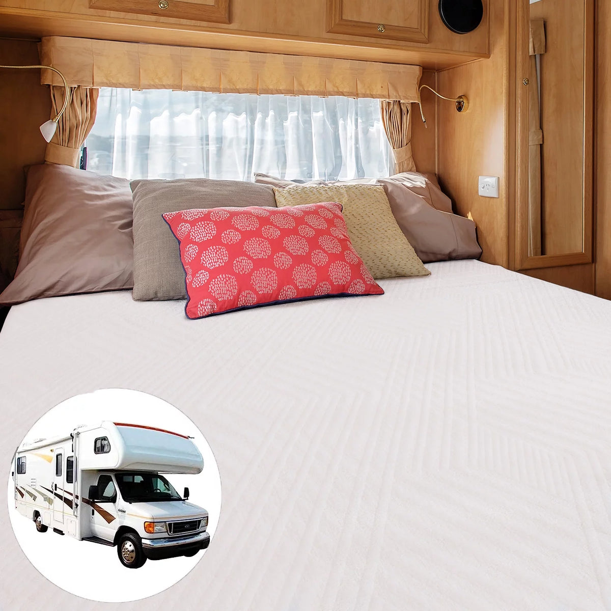 10" Gel Memory Foam RV Mattress Q136591