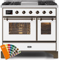 40 Dual Fuel Propane Gas Range V7576