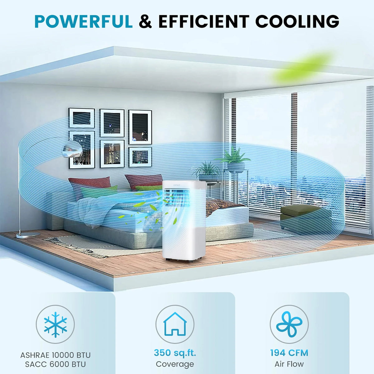 10000 BTU Portable Air Conditioner N905932
