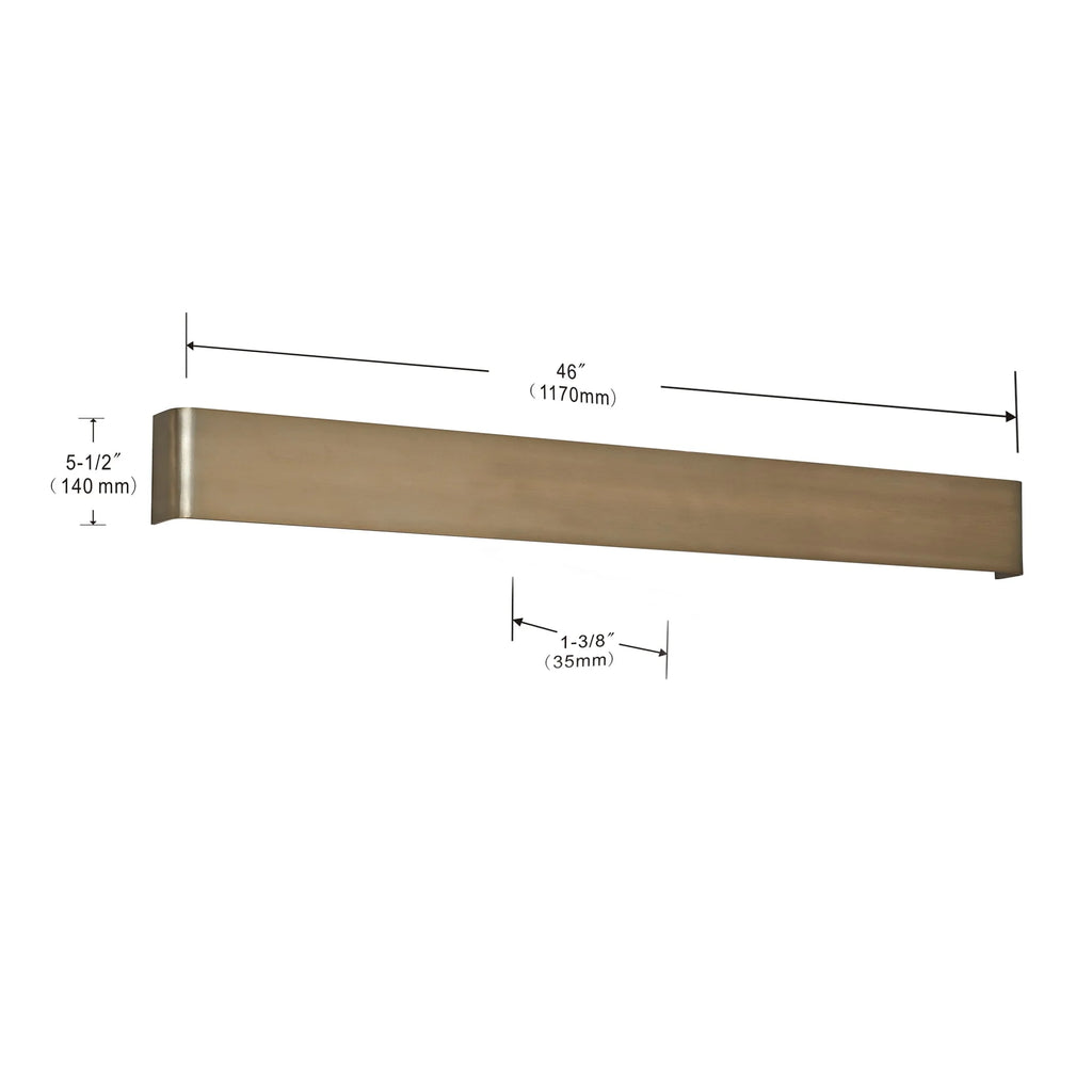 Gold LED Wall Sconce N412923