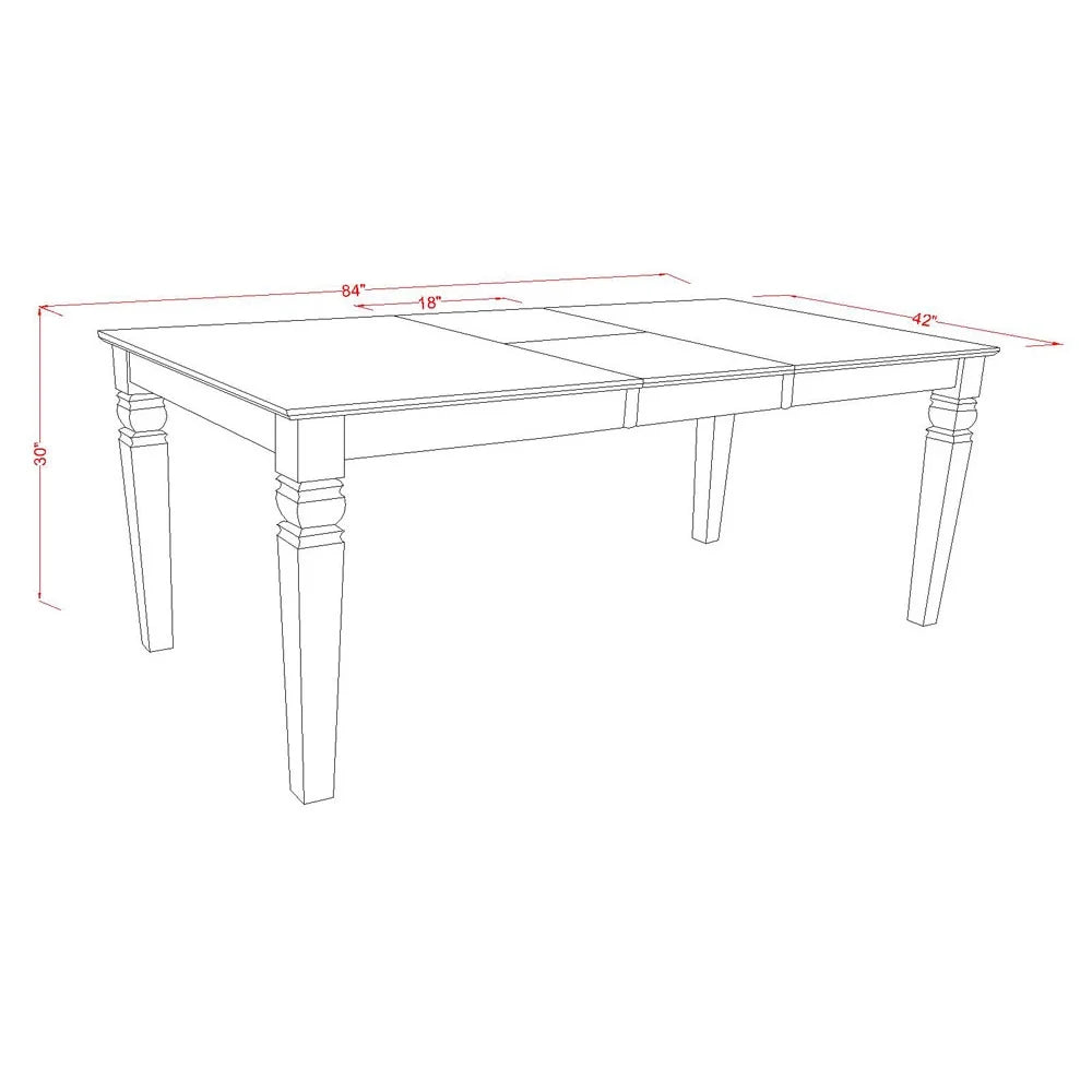 9 Piece Wood Dining Table Set C908412
