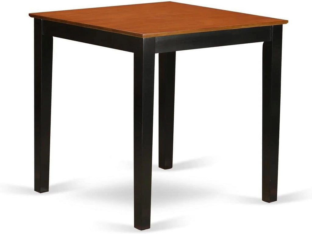 Counter Height Dining Table, 36", Black & Cherry G71643