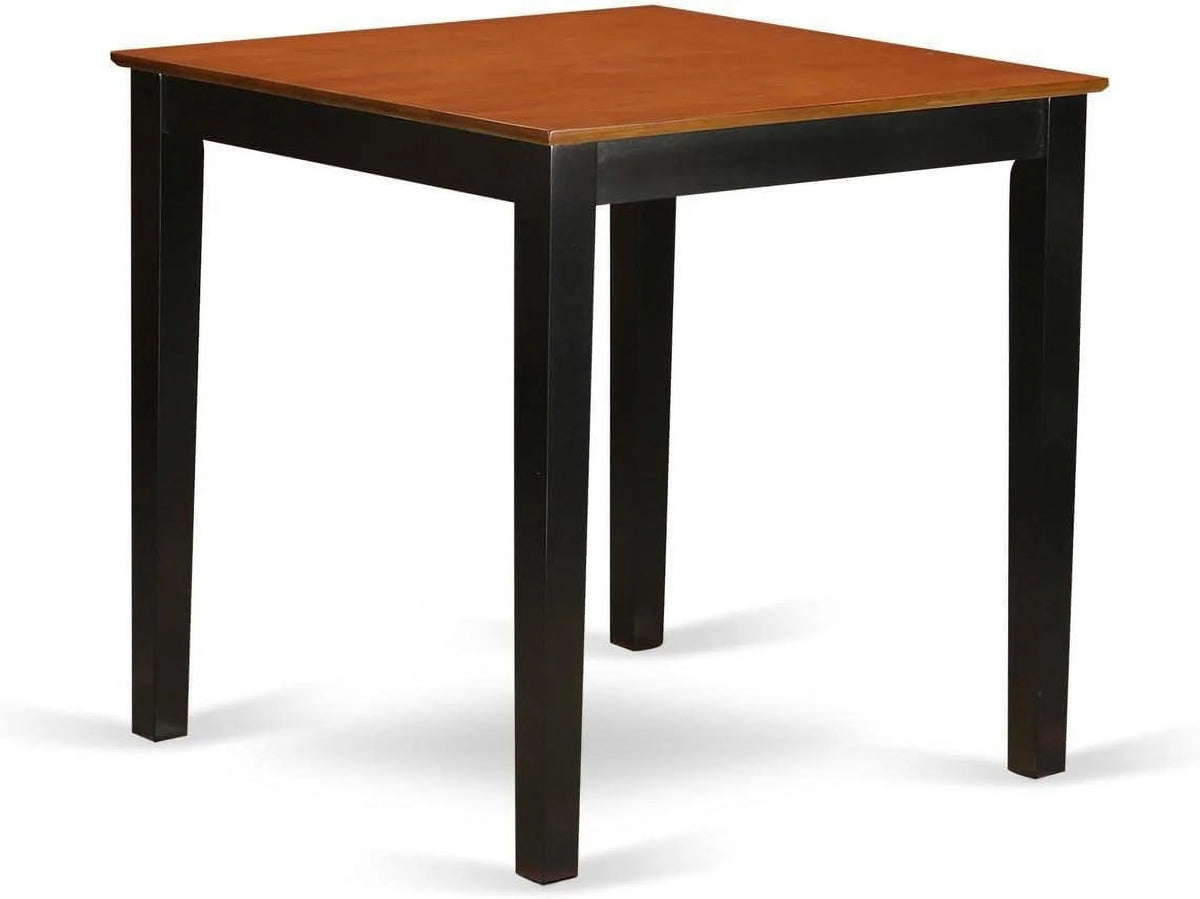 Counter Height Dining Table, 36", Black & Cherry G71643