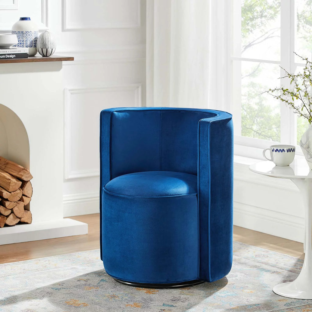 Velvet Swivel Chair X997768