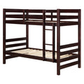 Twin Bunk Bed in White D276