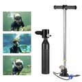 Mini Scuba Tank Diving Equipment Kit with 0.5L Oxygen Tank X555228