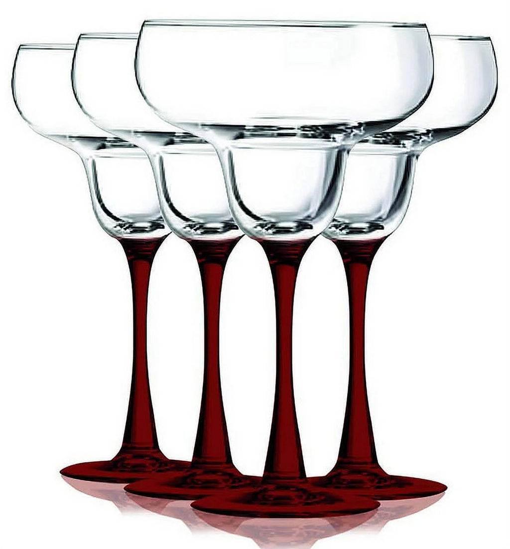 9.5 oz Stemmed Wine Glasses Set of 4 L3176